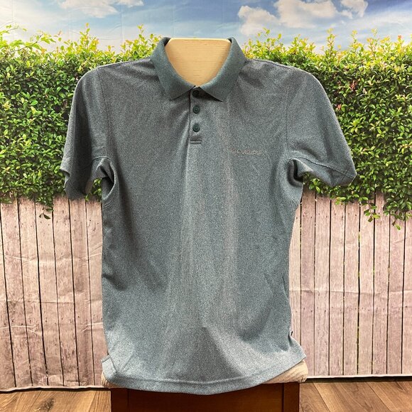 Columbia Sportswear Omni Shade Seafoam Green Mens Polo Shirt Small (SKU: 19M) - Picture 1 of 5